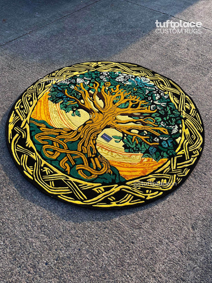 Mystical Tree Custom Rug by Tuftplace