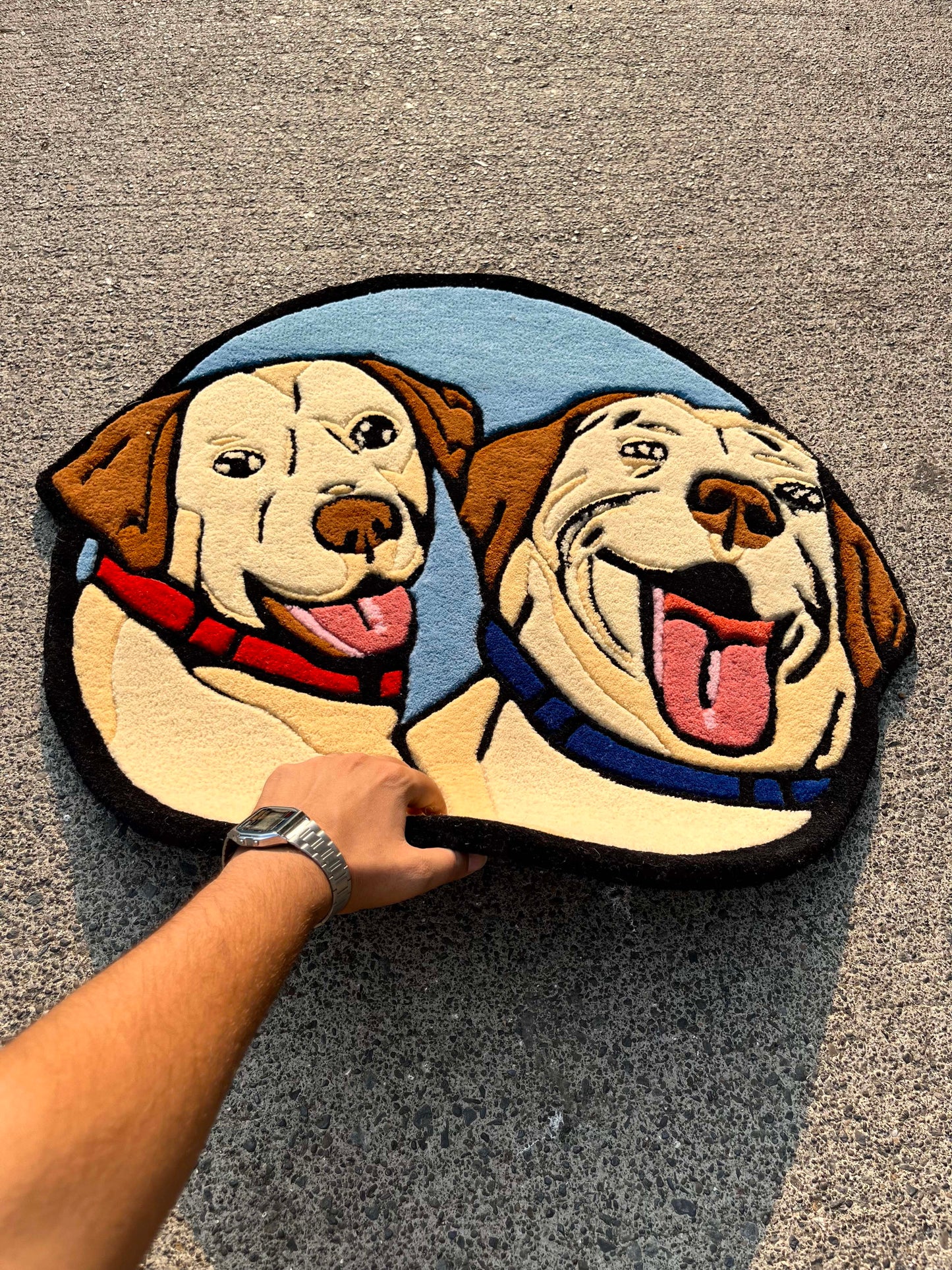 PawFect Doggo Custom Rug by Tuftplace