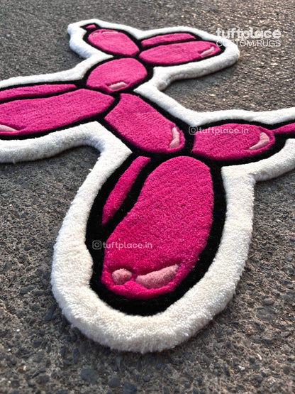 Balloon Pup Custom Rug by Tuftplace