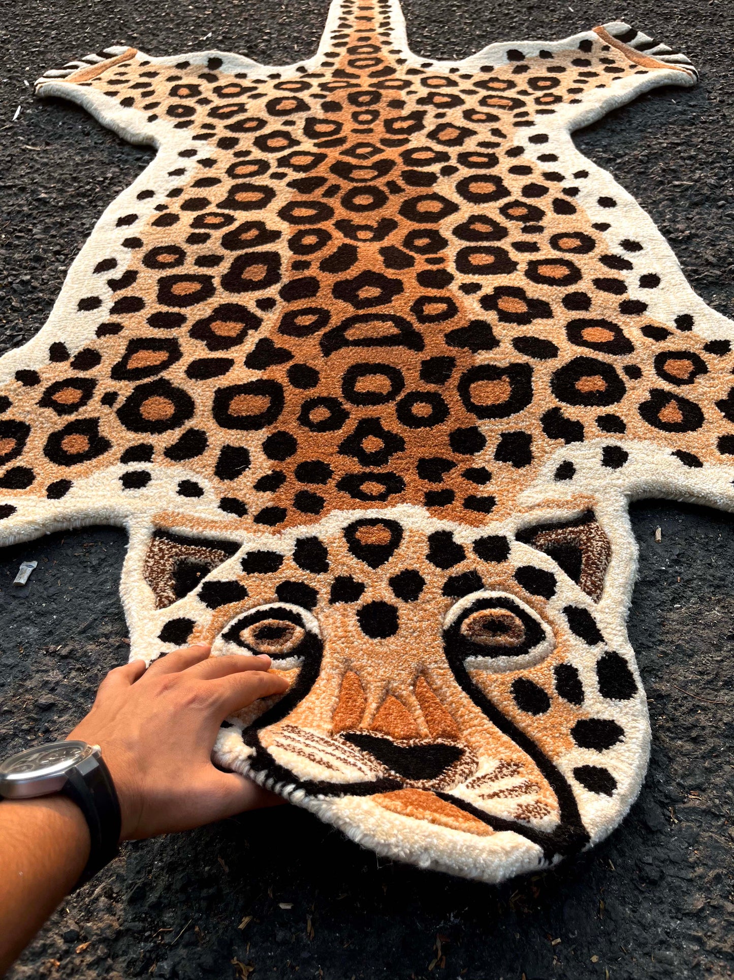 Leopard Custom Rug by Tuftplace