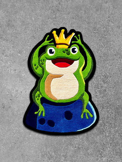 King Frog Custom Rug by Tuftplace