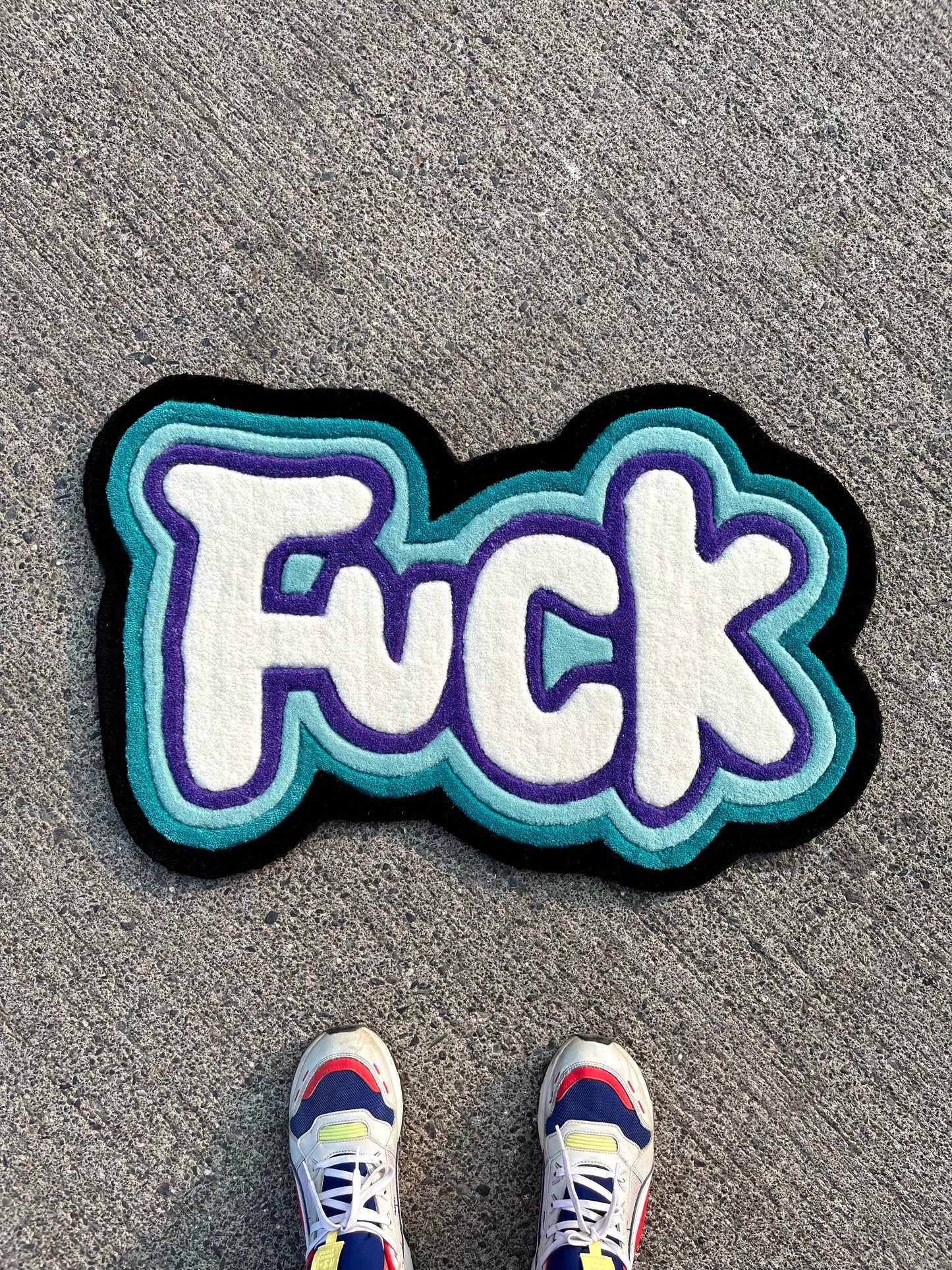 F*ck Custom Rug by Tuftplace