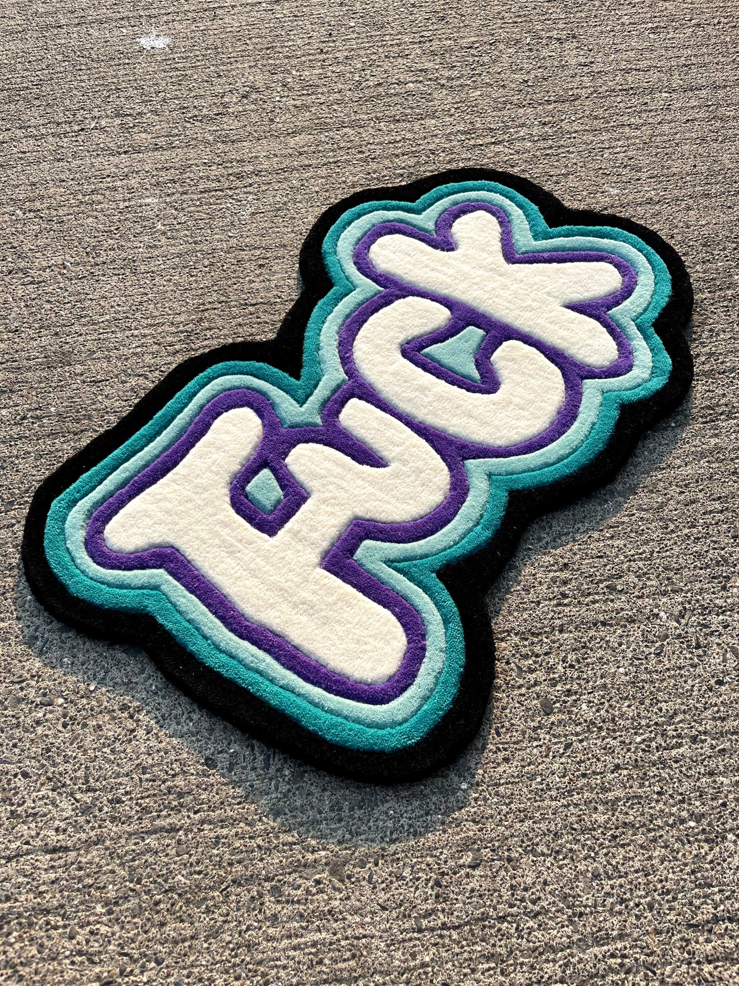 F*ck Custom Rug by Tuftplace