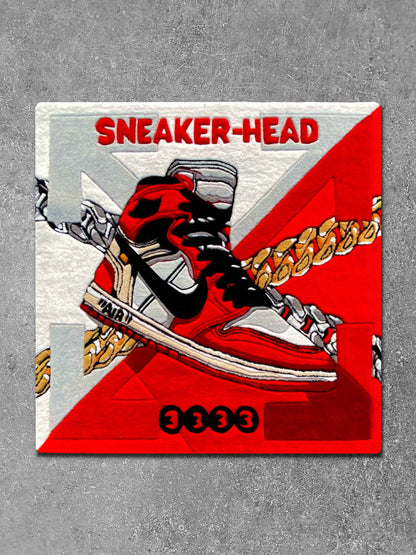 Sneakerhead Art Custom Rug by Tuftplace