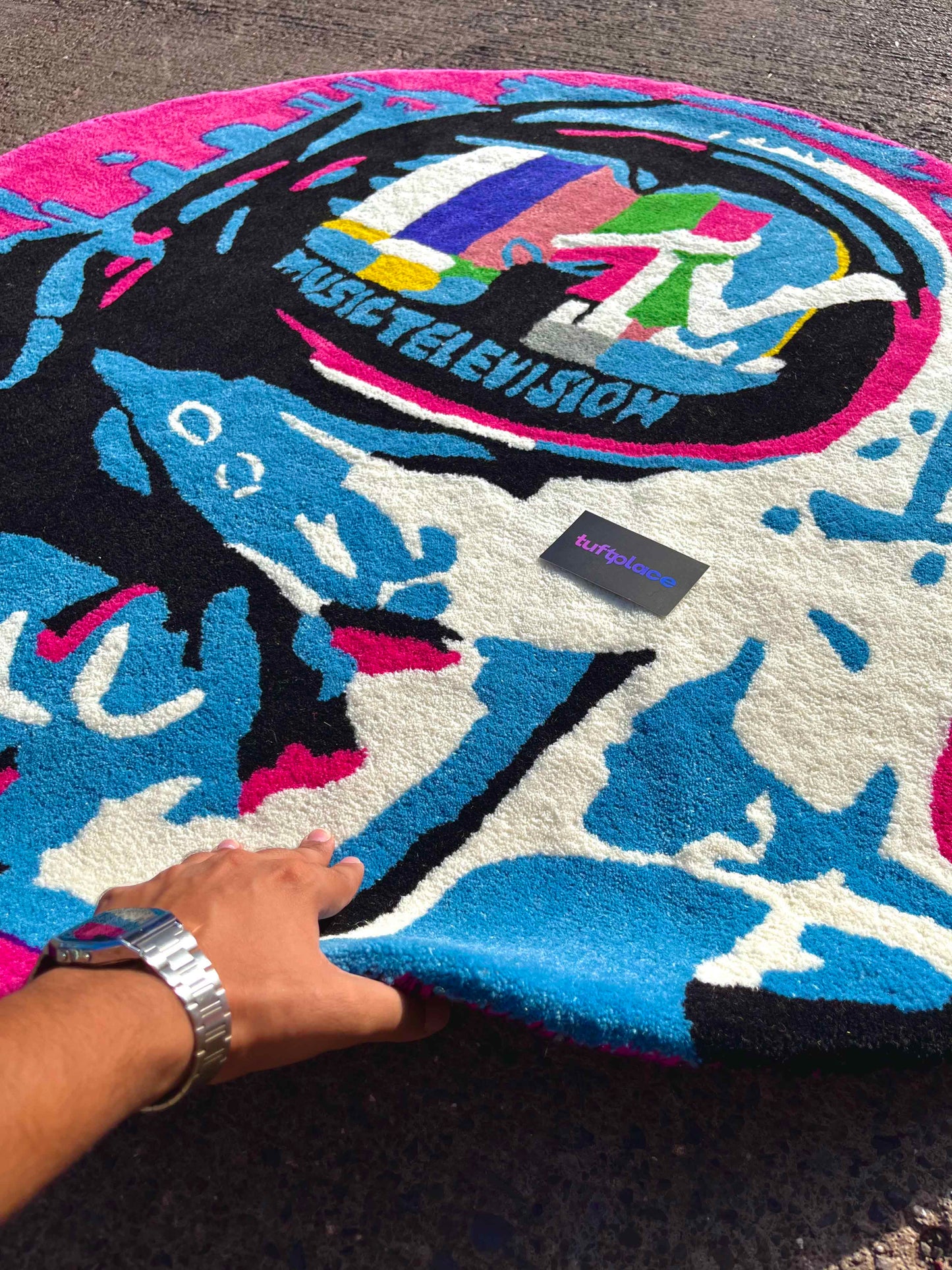 MoonMan Custom Rug by Tuftplace