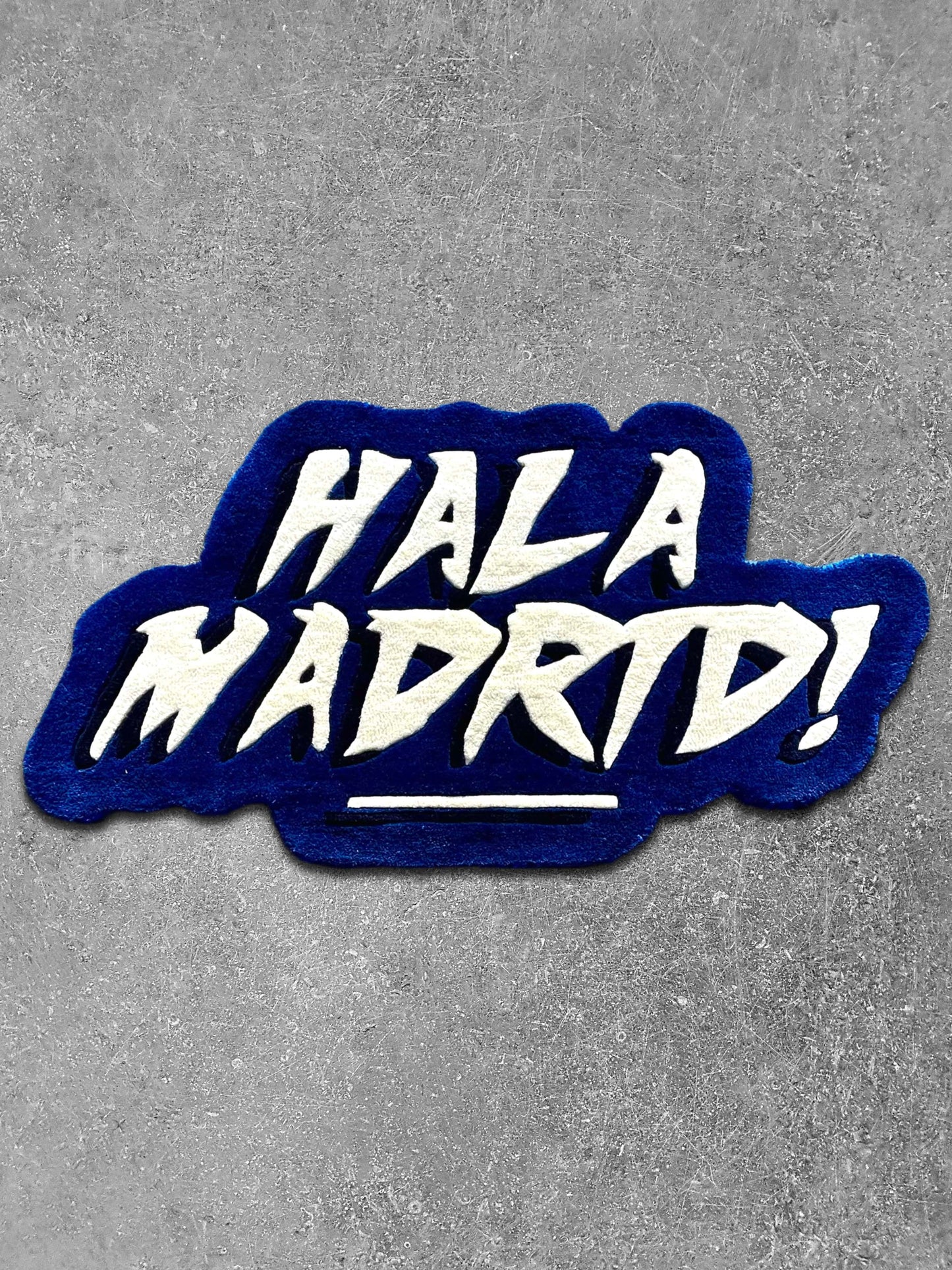 Hala Madrid Custom Rug by Tuftplace