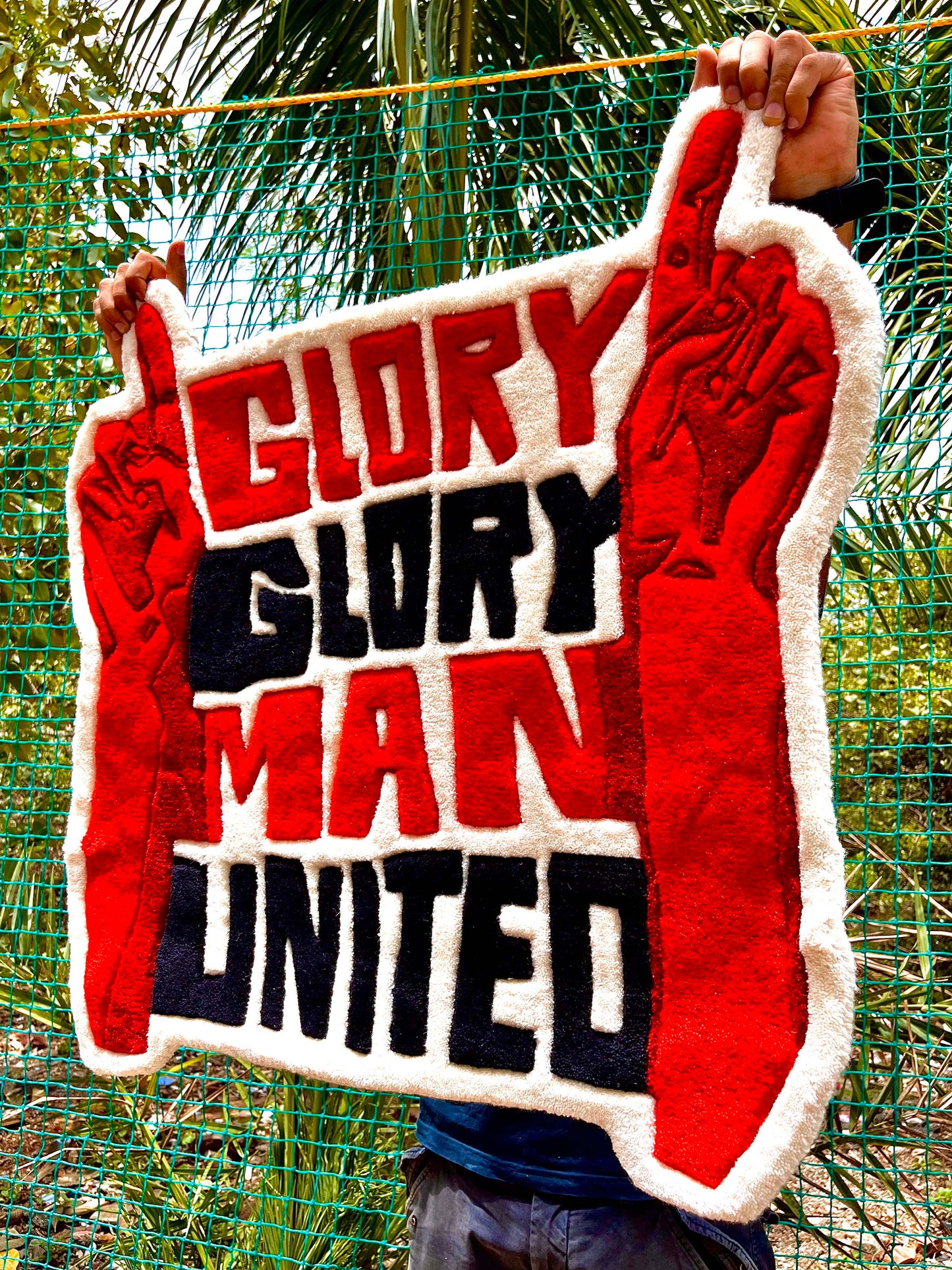 Man Utd GGMU Custom Rug by Tuftplace