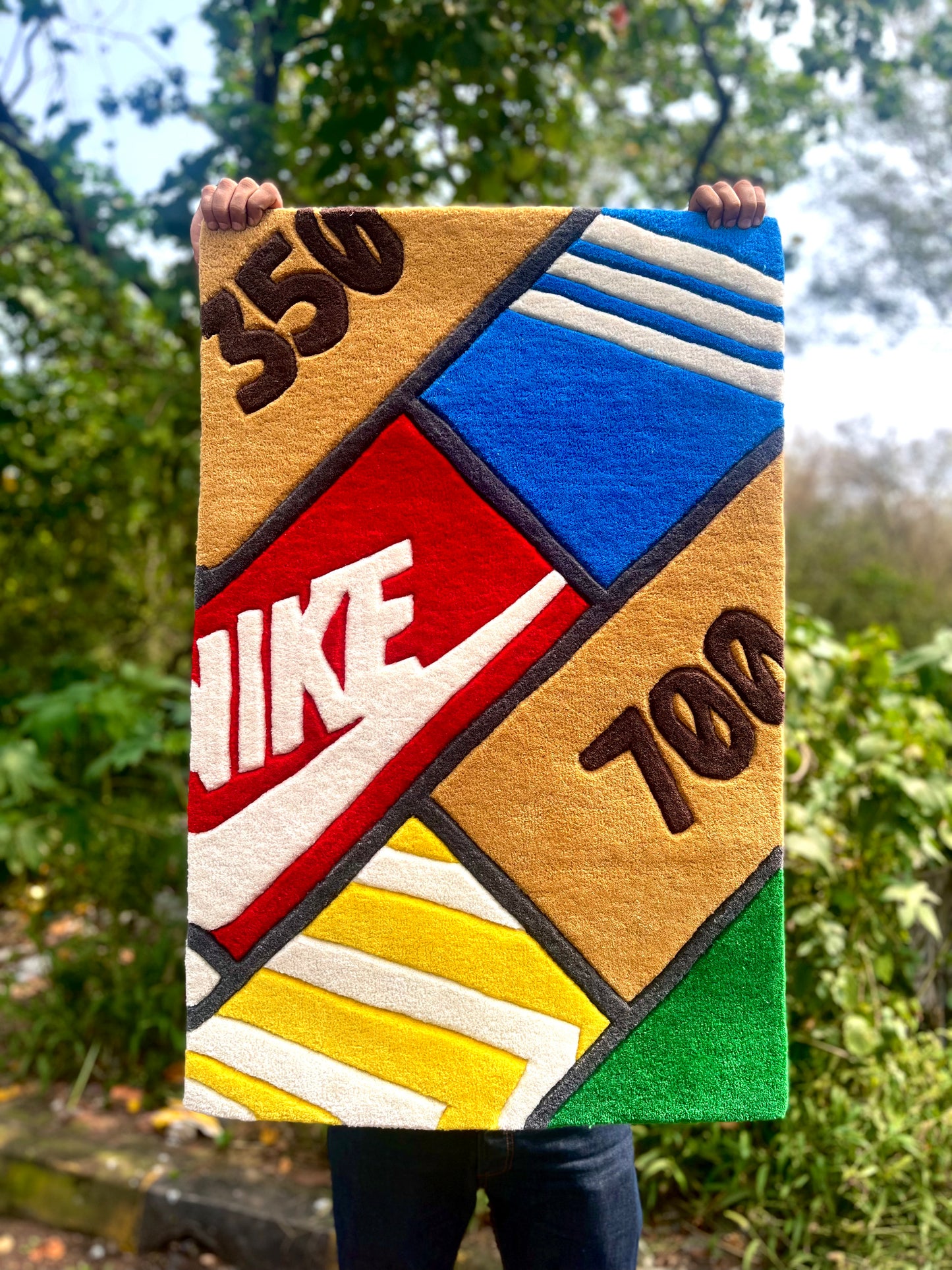 Mini Sneakerbox Custom Rug by Tuftplace