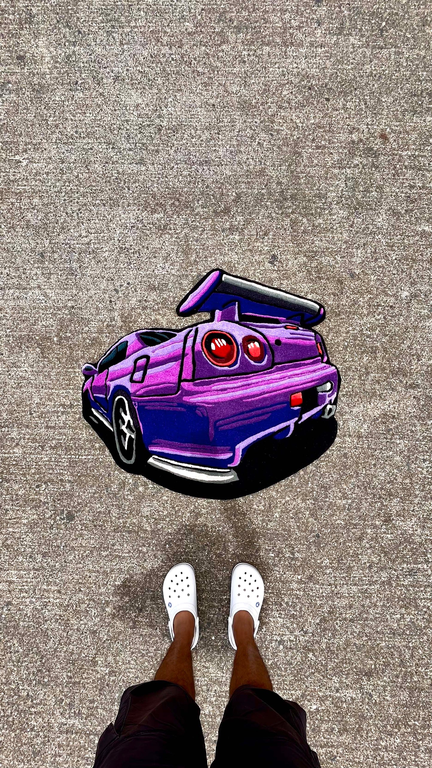 Skyline Car Custom Rug by Tuftplace