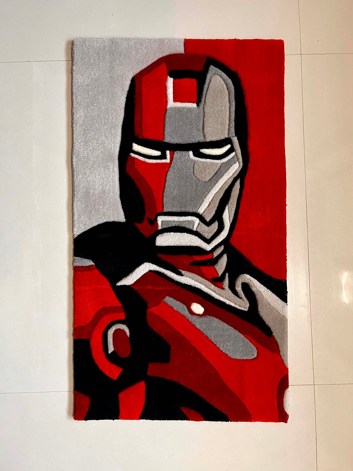 Love You 3000 Superhero Custom Rug by Tuftplace