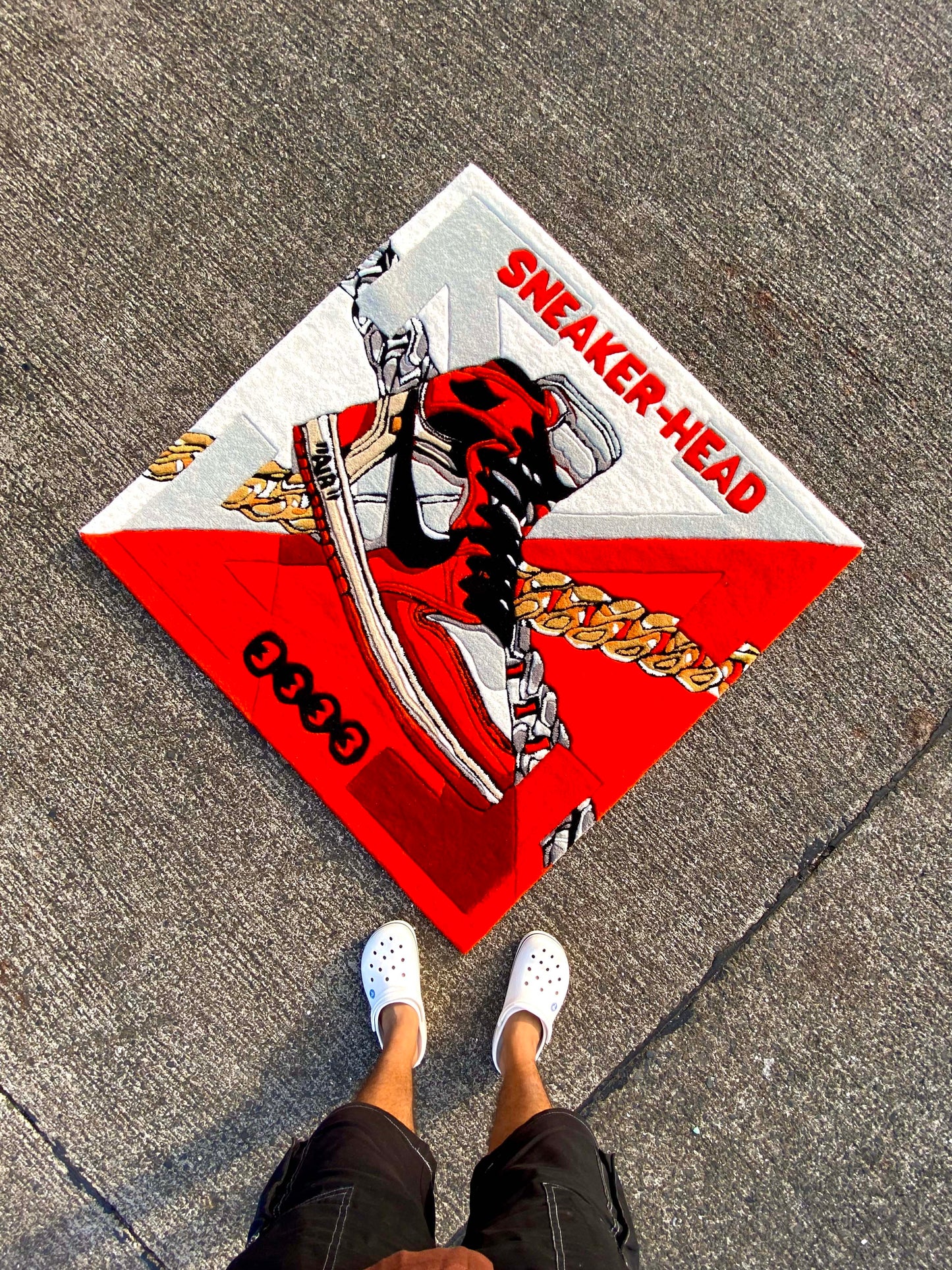 Sneakerhead Art Custom Rug by Tuftplace