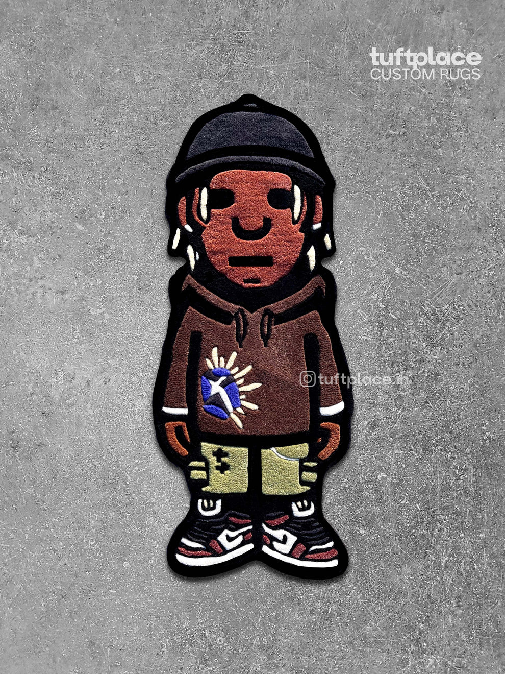 Travis Scott Custom Rug by Tuftplace – Tuftplace India
