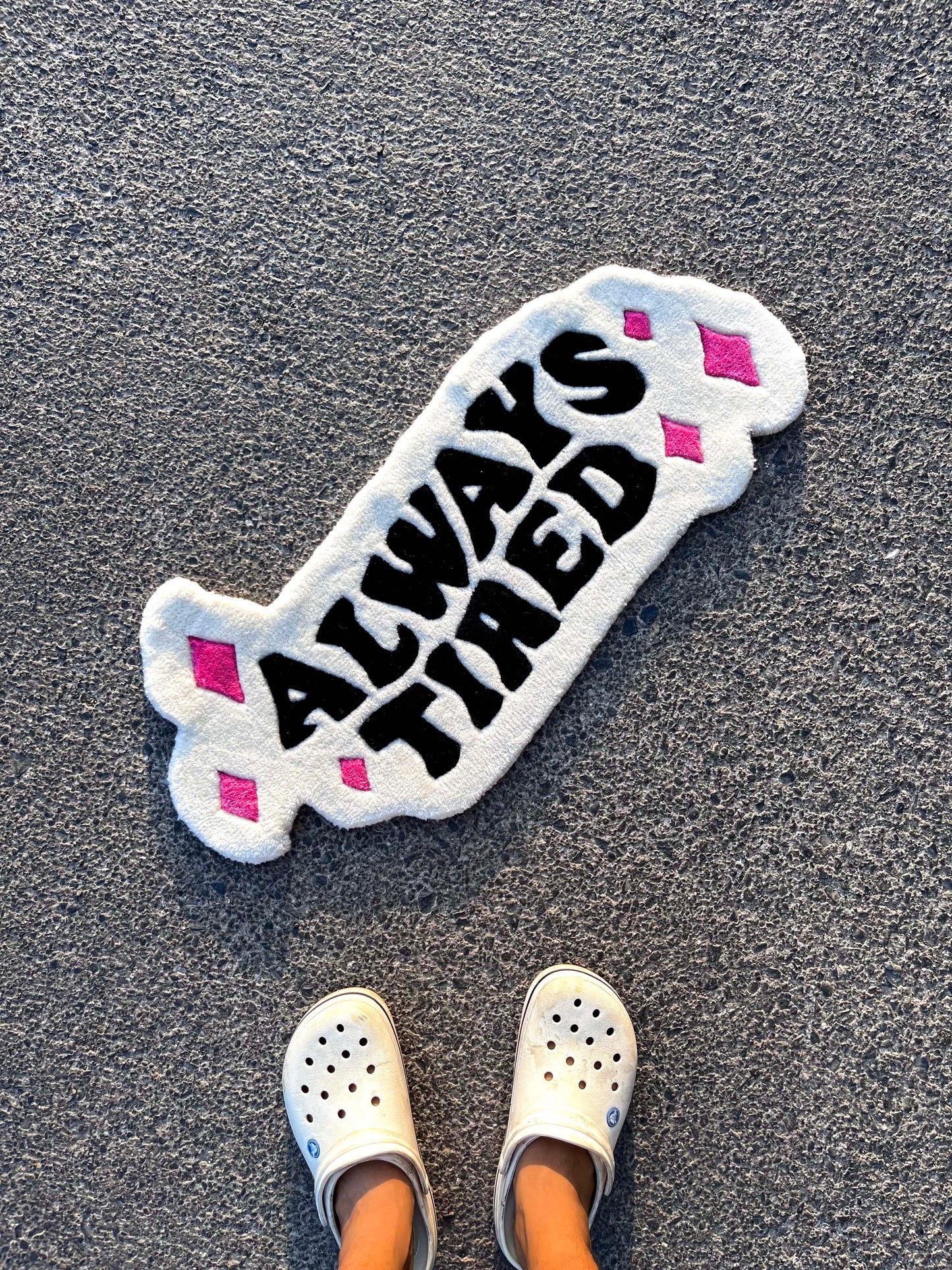 Always Tired Custom Rug by Tuftplace