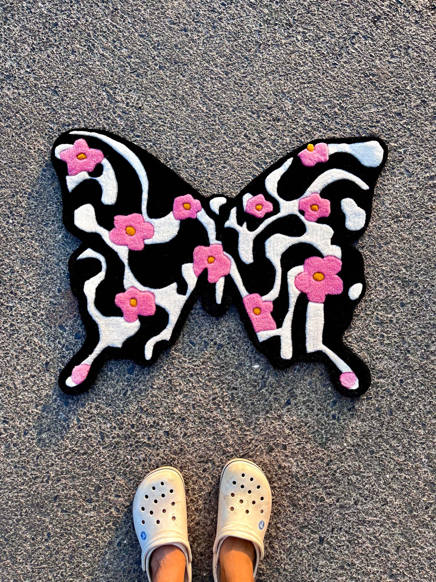 Butterfly 01 Custom Rug by Tuftplace