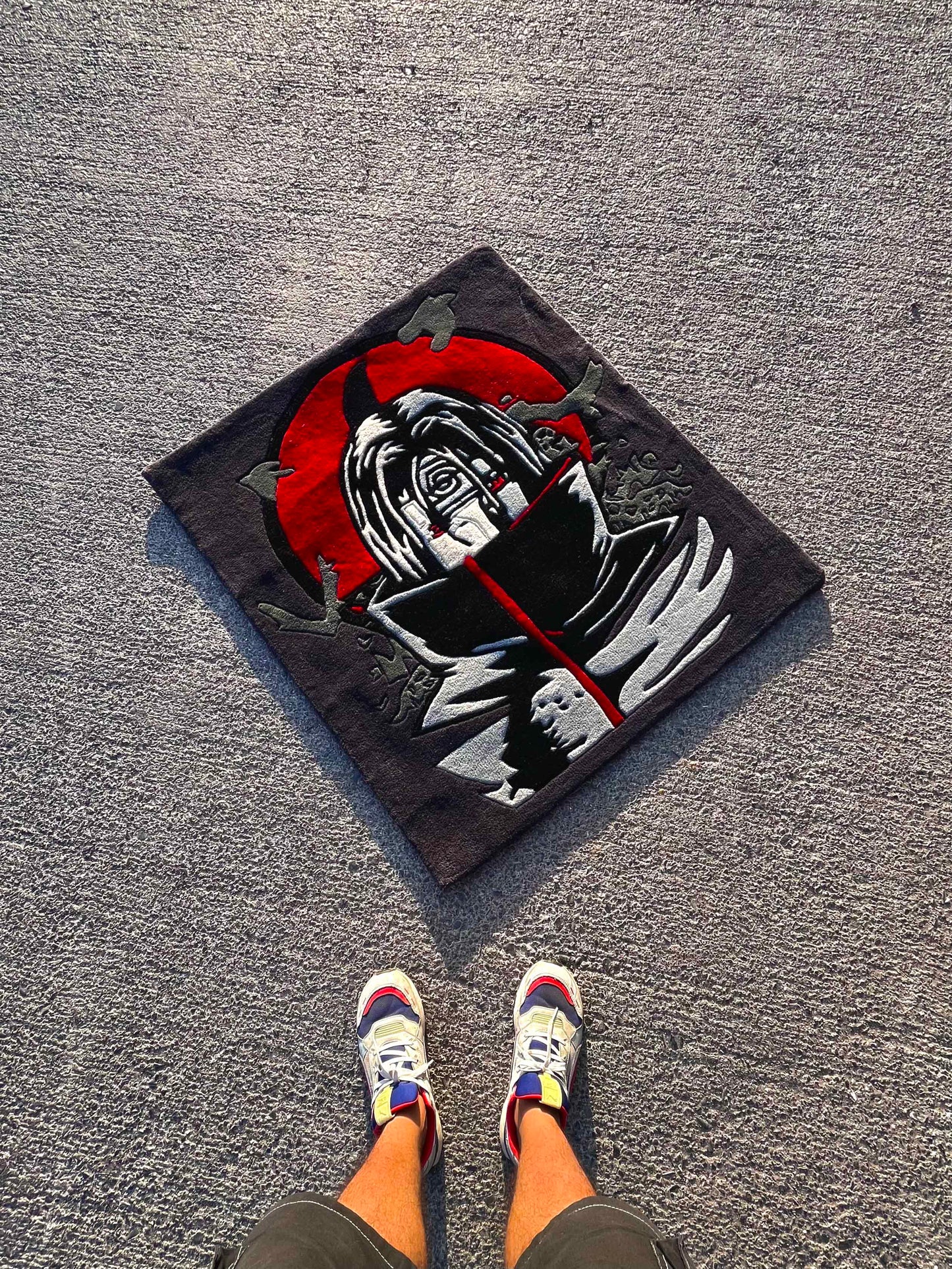 Itachi Anime Custom Rug by Tuftplace