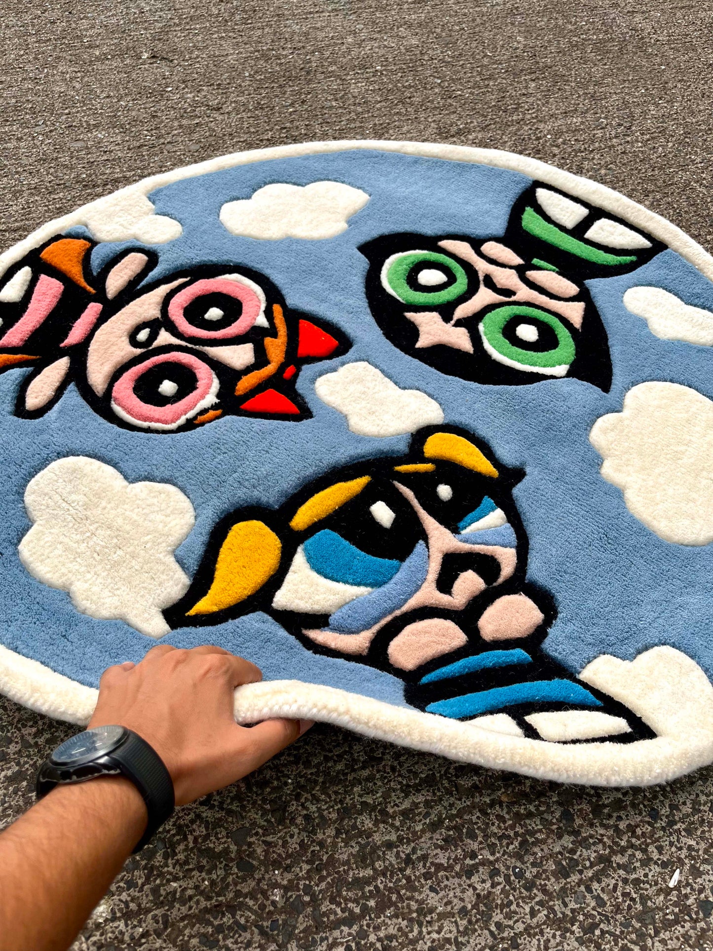 PowerPuff Custom Rug by Tuftplace