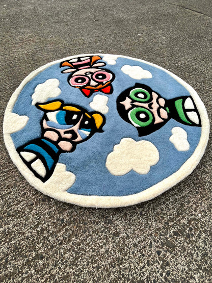 PowerPuff Custom Rug by Tuftplace