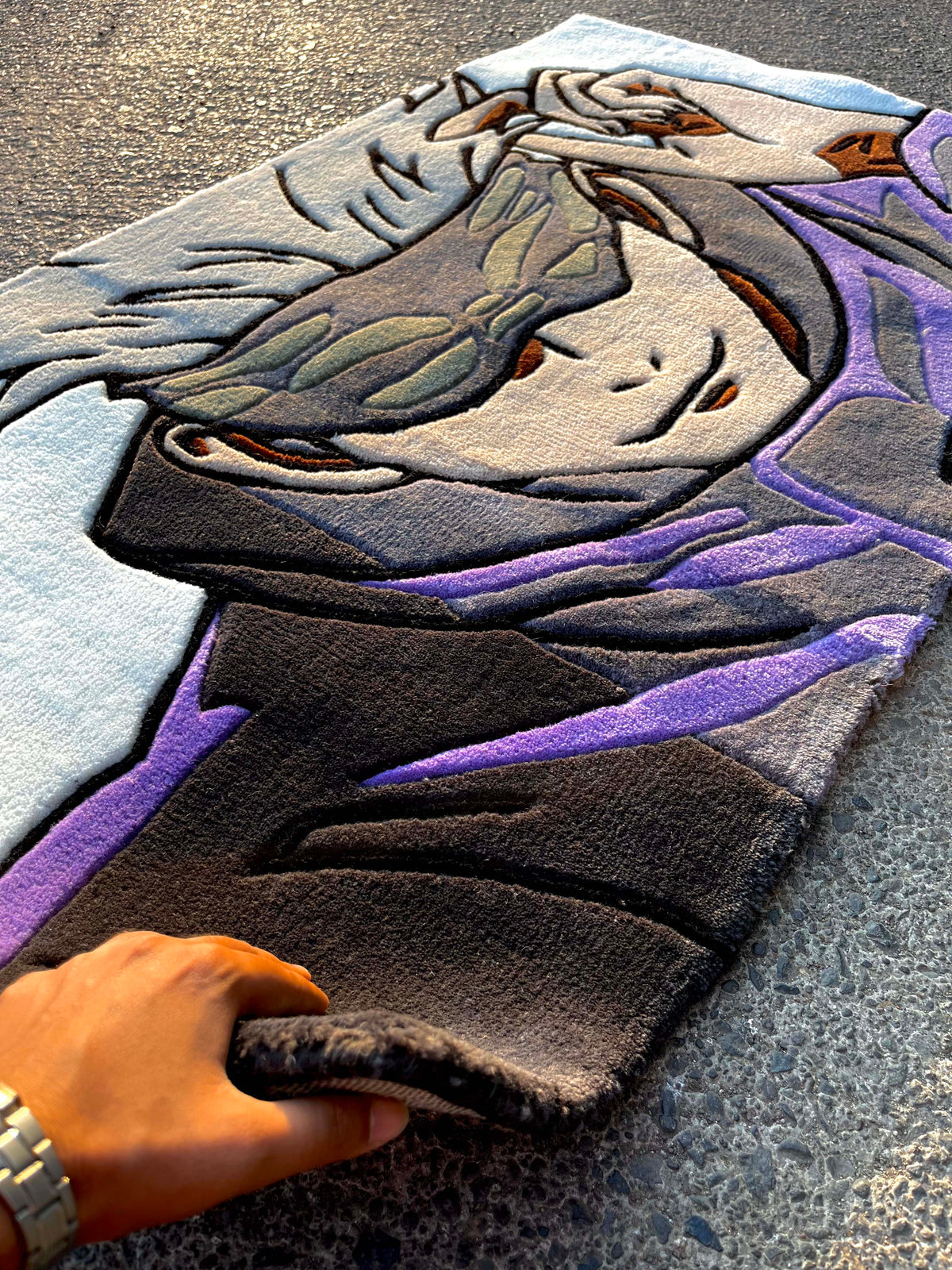 Gojo Custom Rug Gojo Anime Custom Rug by Tuftplace – Tuftplace India