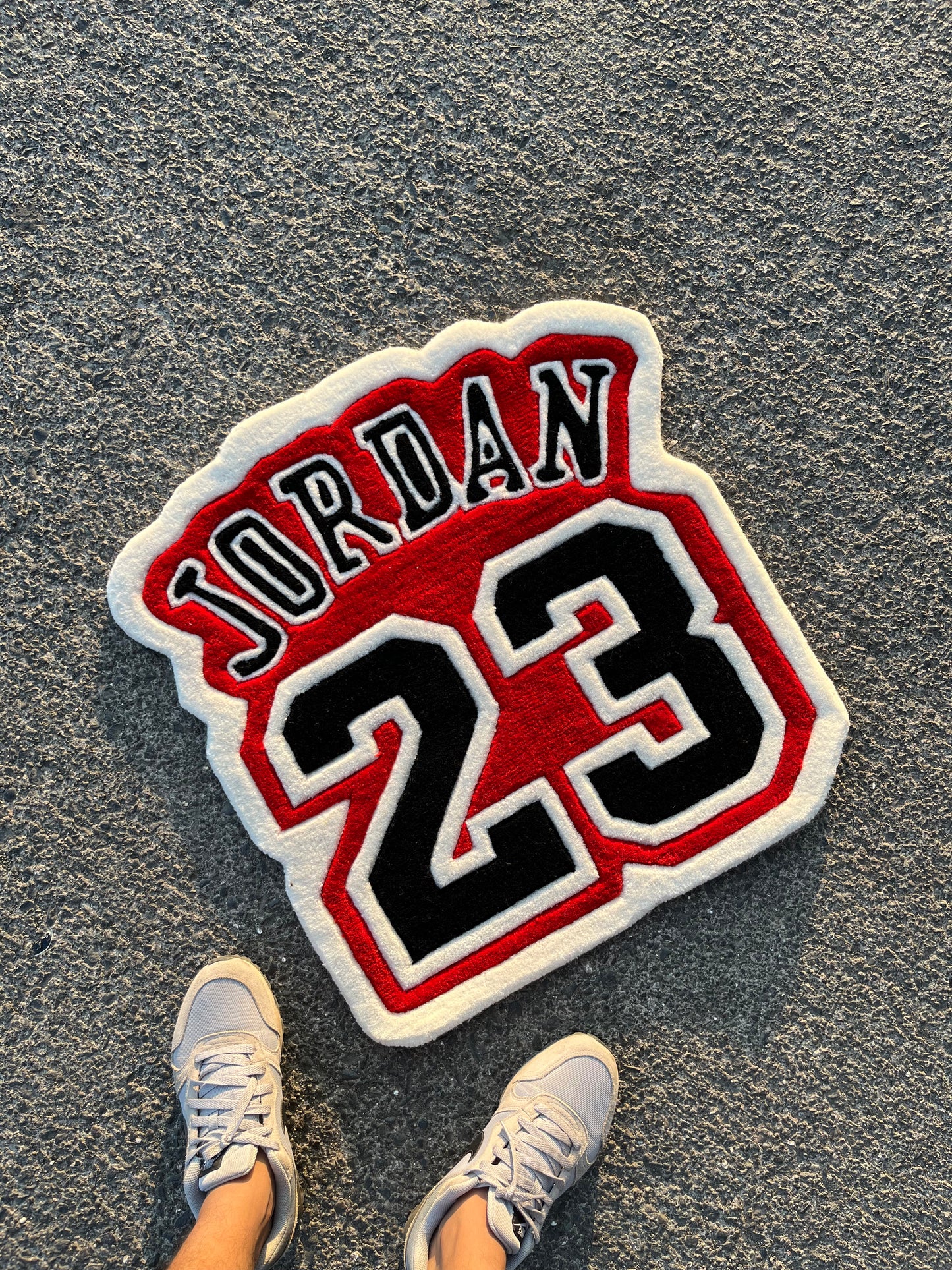 Jordan 23 Custom Rug by Tuftplace