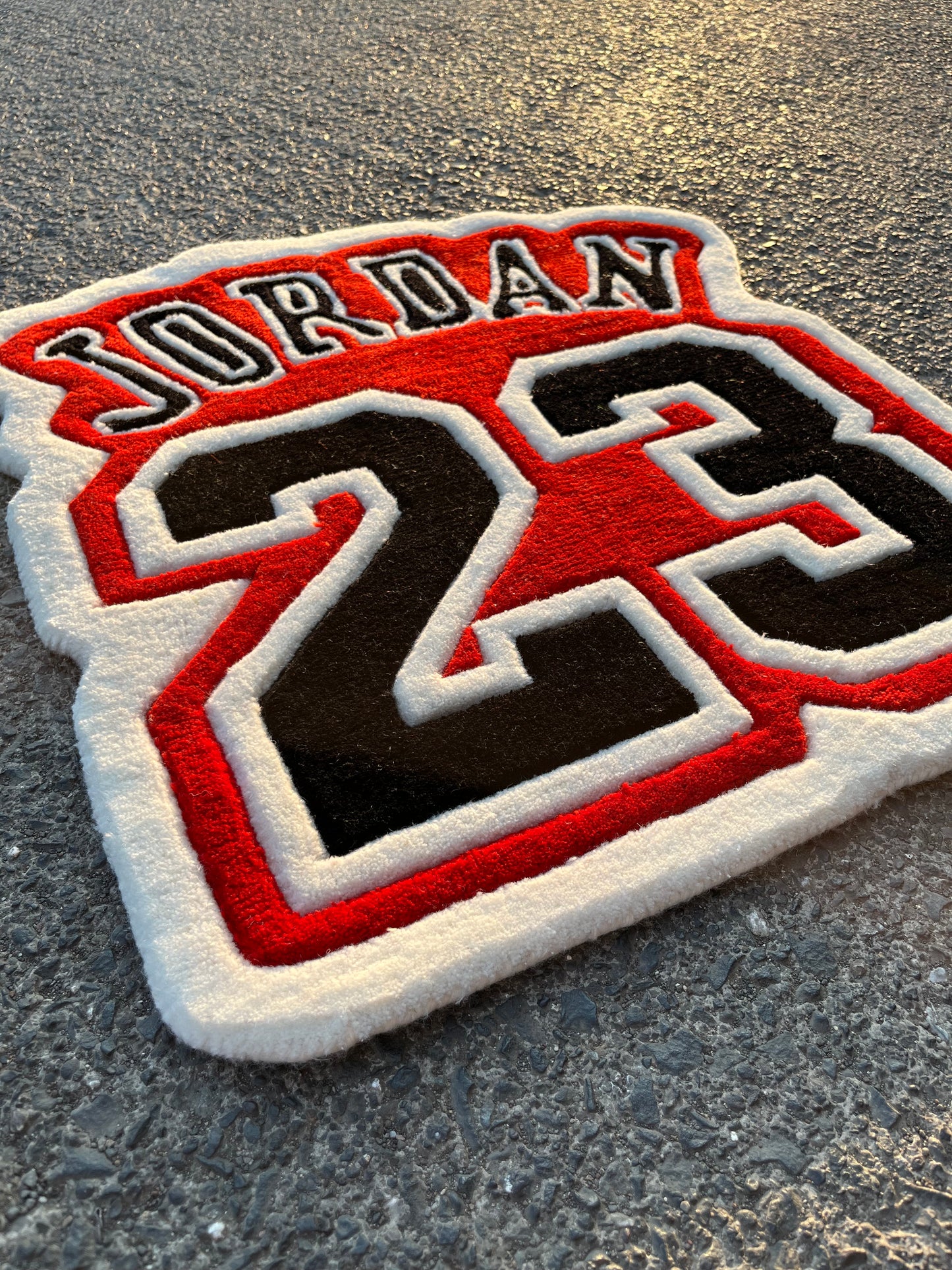 Jordan 23 Custom Rug by Tuftplace