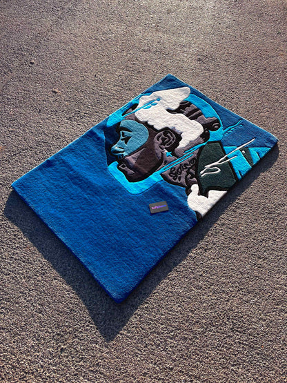 Lewis Hamilton Custom Rug by Tuftplace