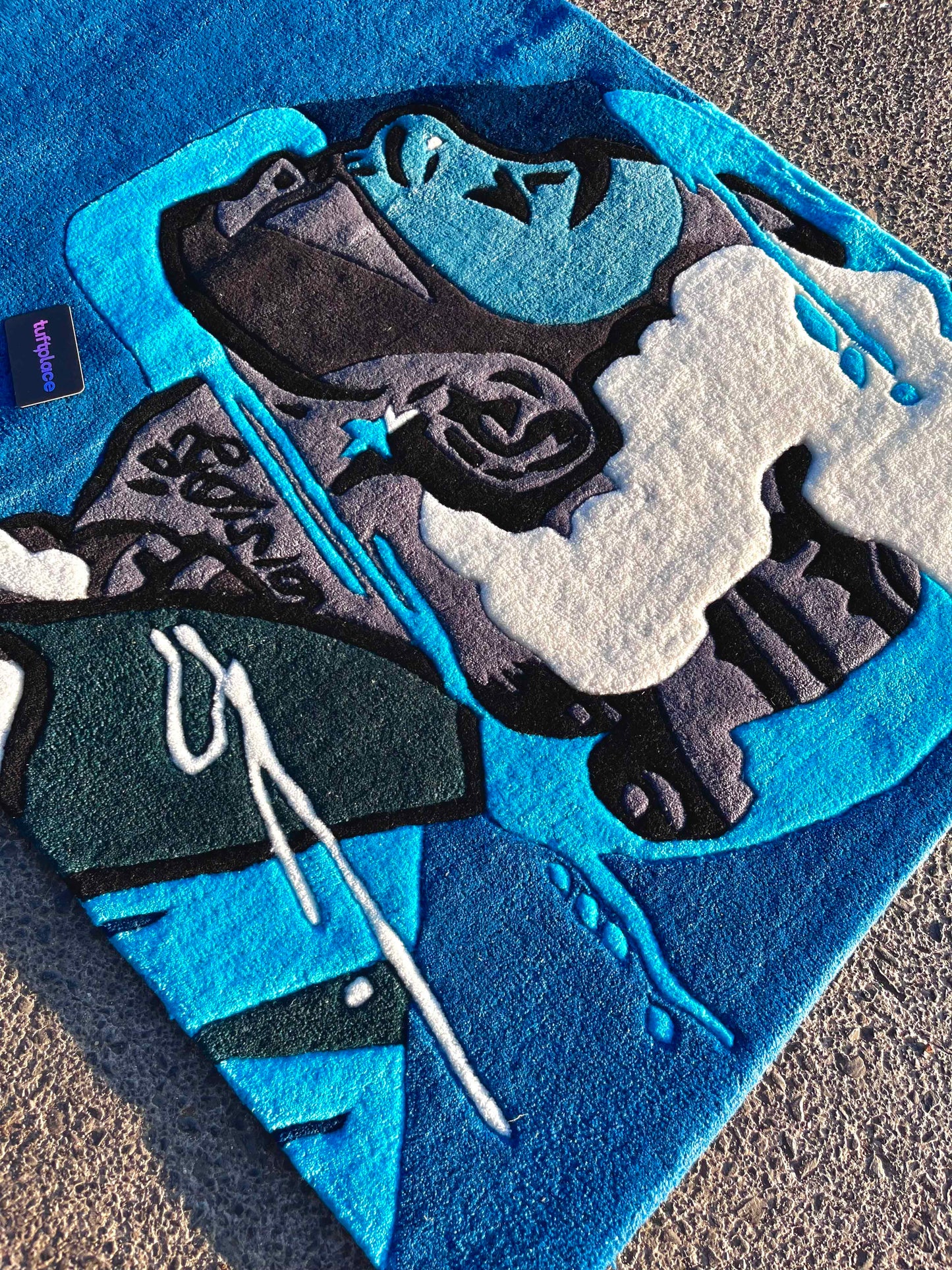 Lewis Hamilton Custom Rug by Tuftplace