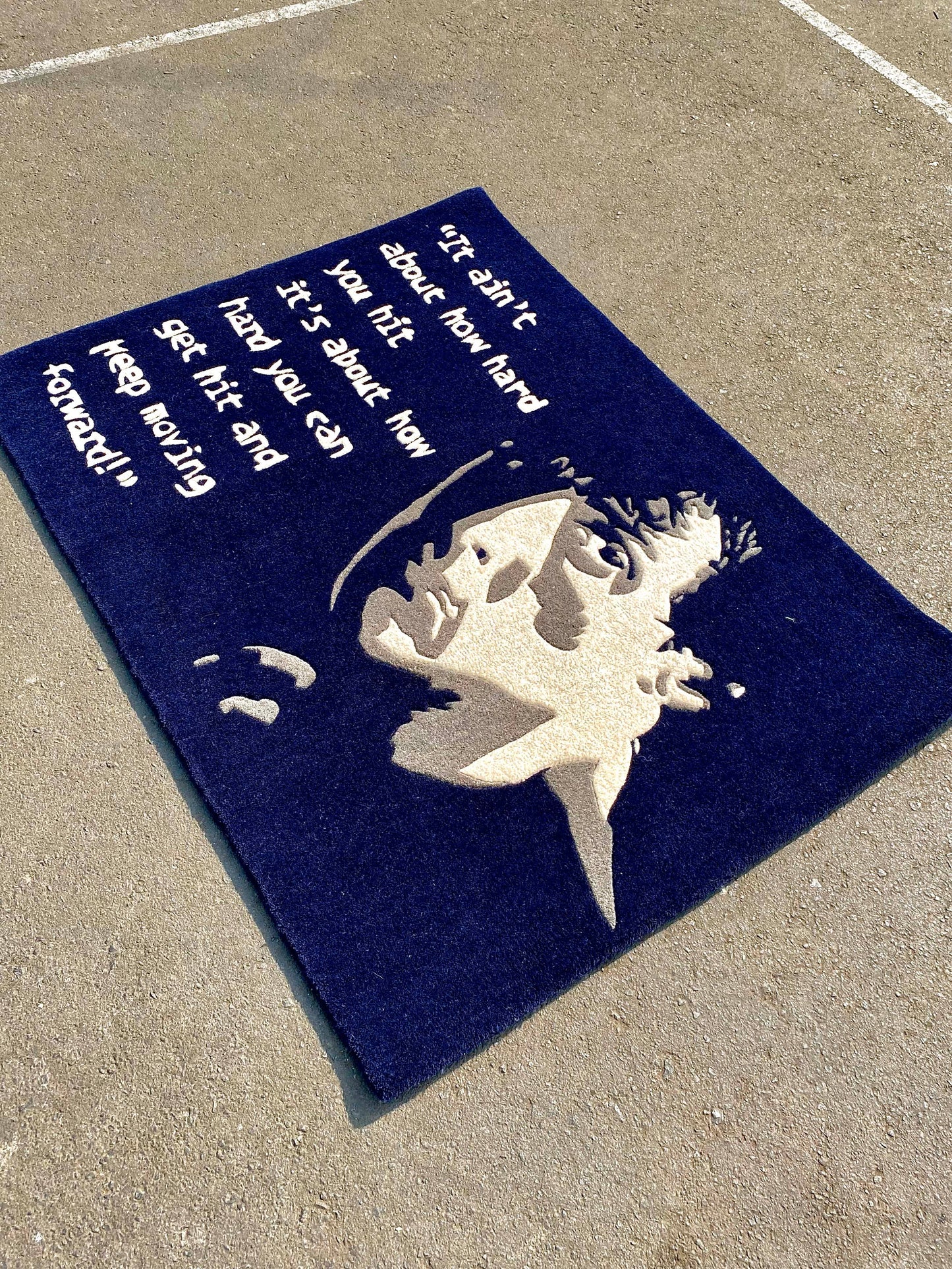 Rocky Balboa Rug by Tuftplace