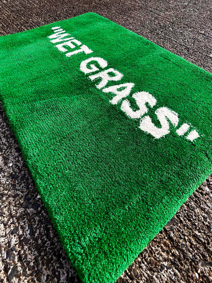 Wet Grass Custom Rug by Tuftplace