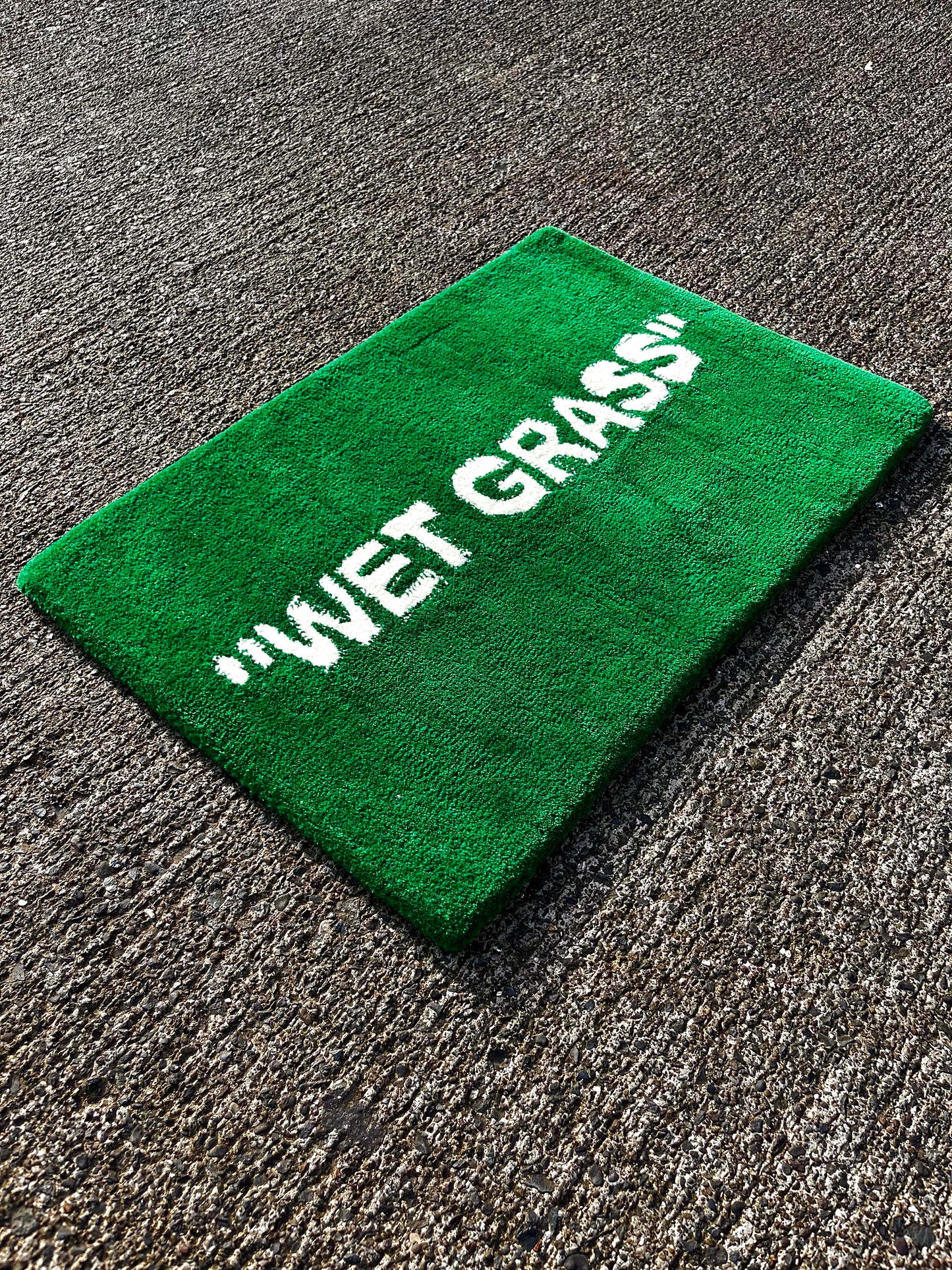 Wet Grass Custom Rug by Tuftplace