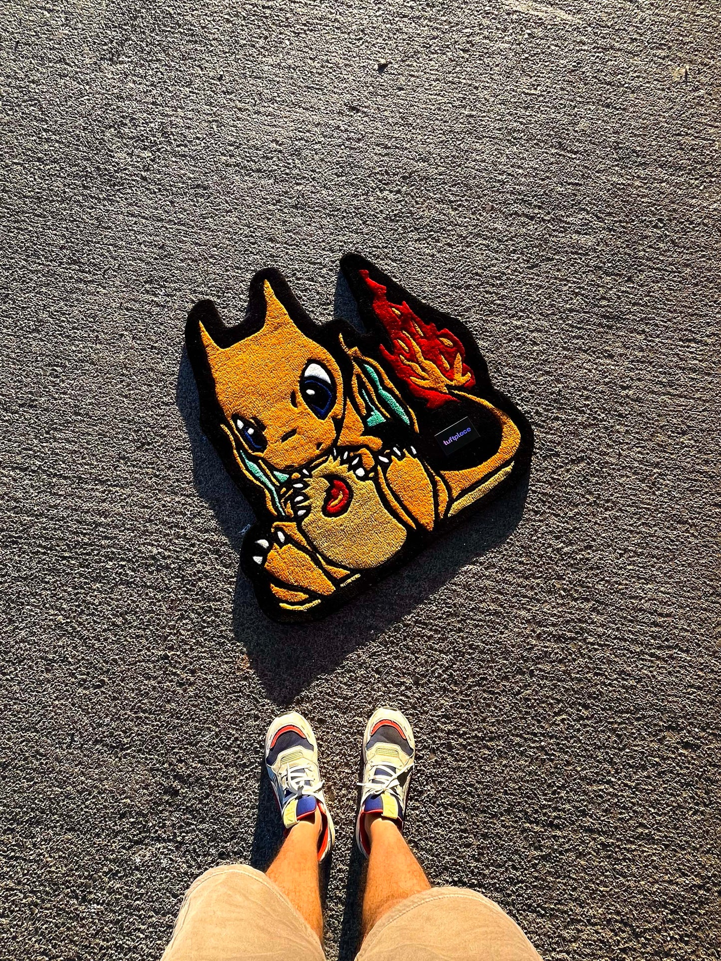 Poke BabyZard Custom Rug by Tuftplace