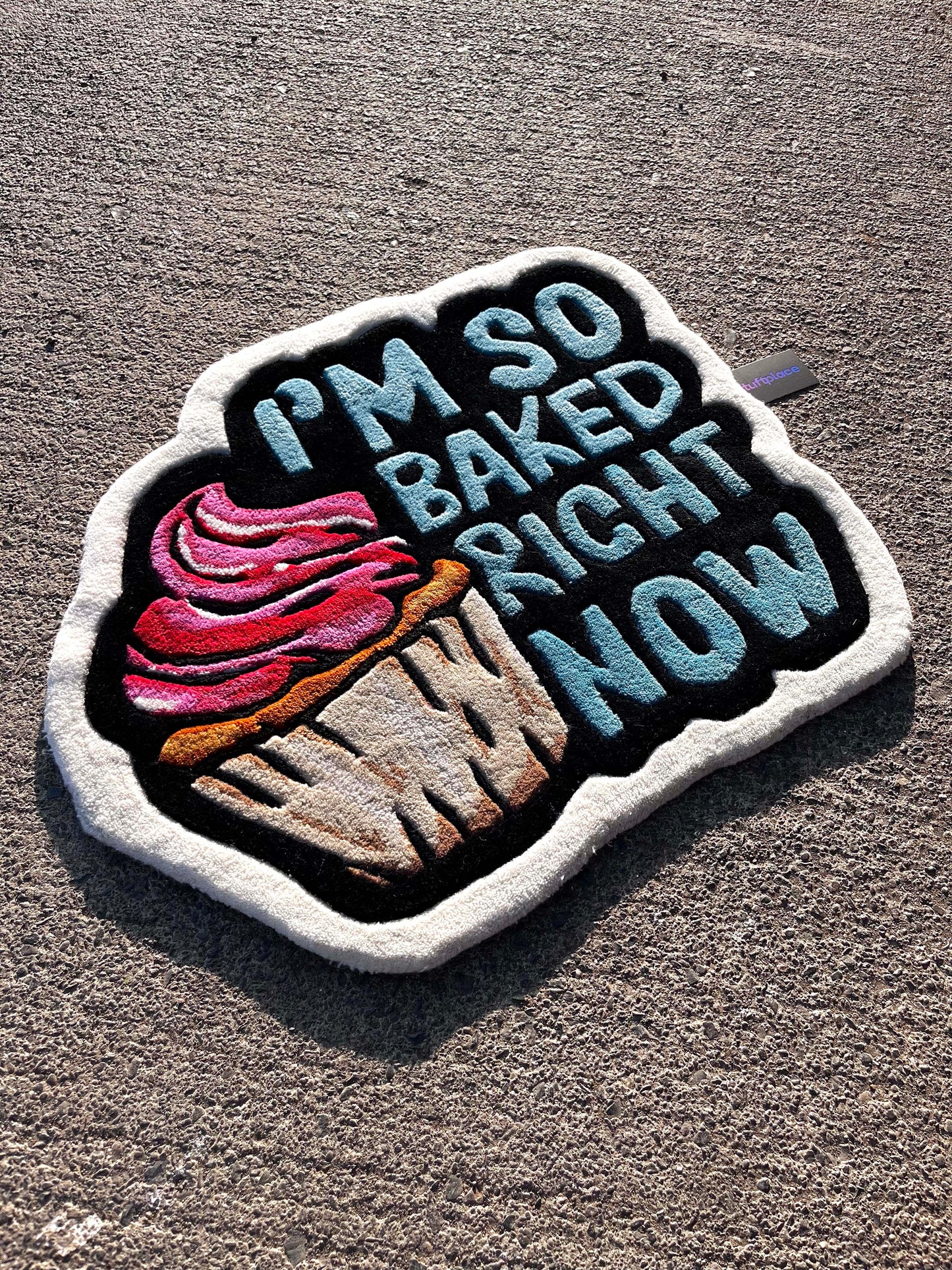 I'm So Baked Custom Rug by Tuftplace