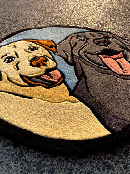 PawFect Doggo Custom Rug by Tuftplace