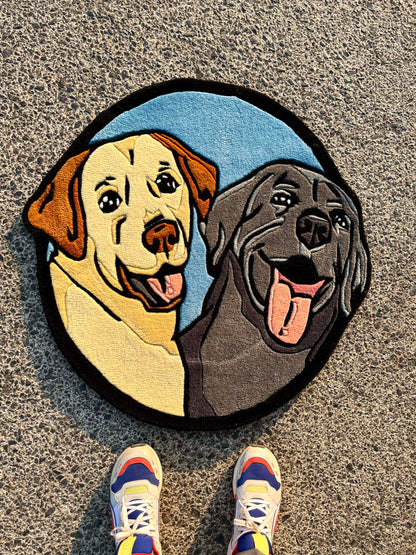 PawFect Doggo Custom Rug by Tuftplace