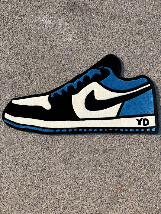 Jordan 1 Low SE Custom Rug by Tuftplace