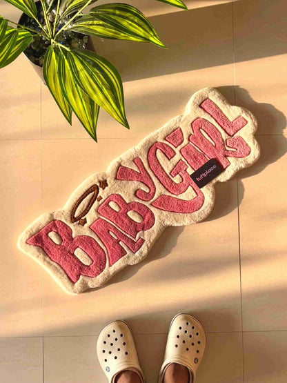 (SALE) Baby Girl Custom Rug by Tuftplace