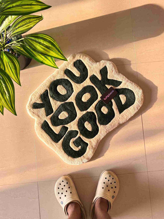 (SALE) You Look Good Custom Rug by Tuftplace