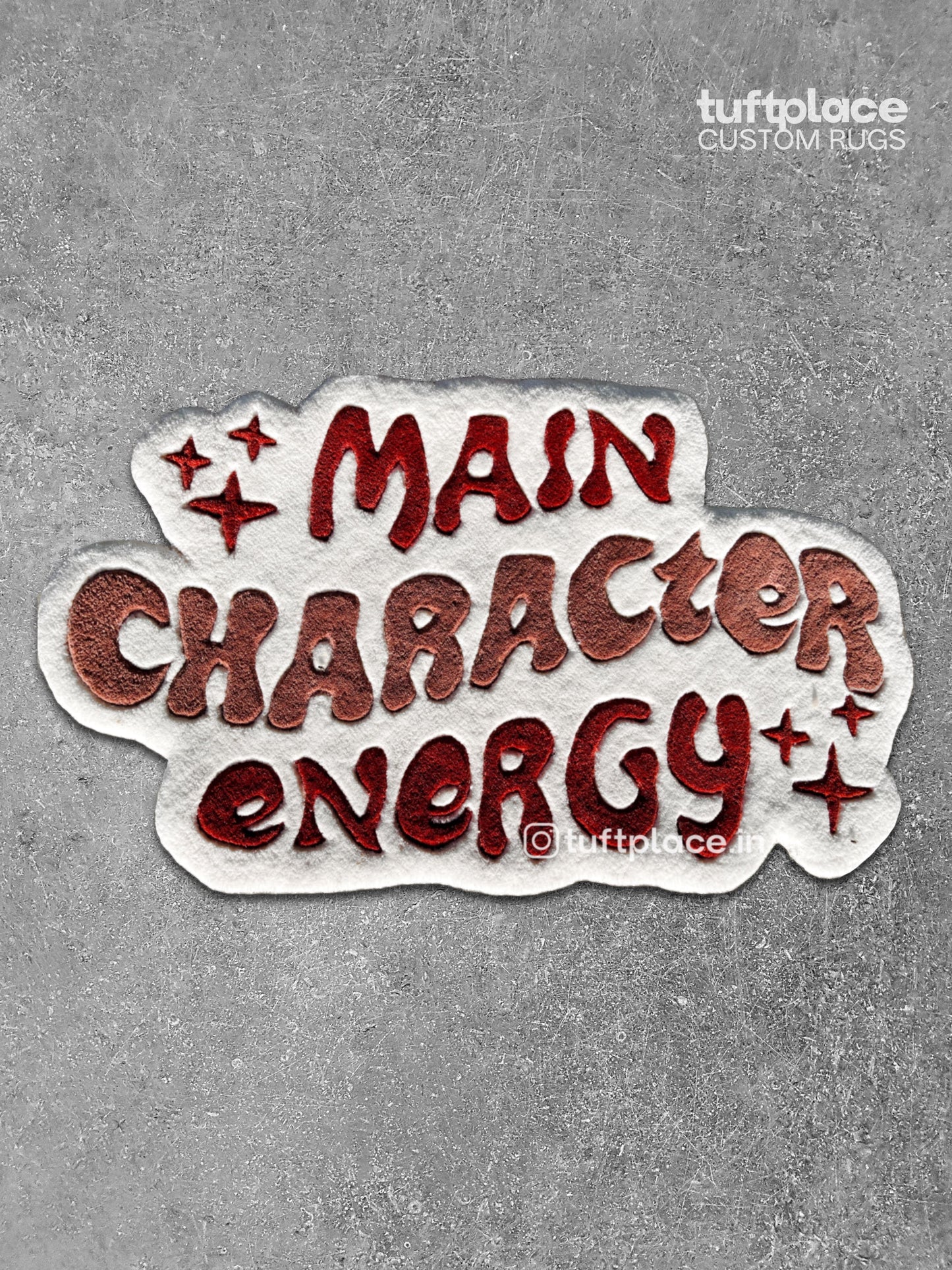 (SALE) Main Character Energy Custom Rug by Tuftplace