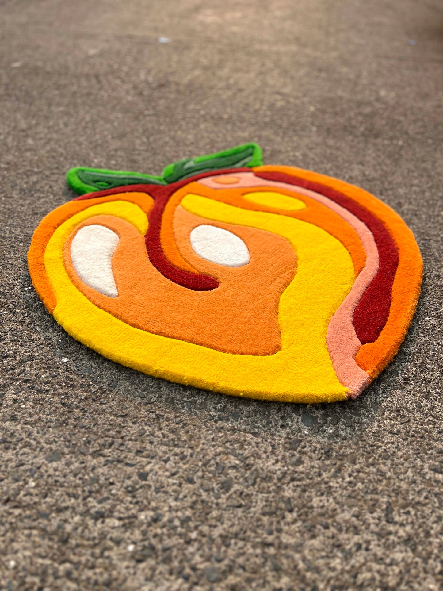 Peach Custom Rug by Tuftplace