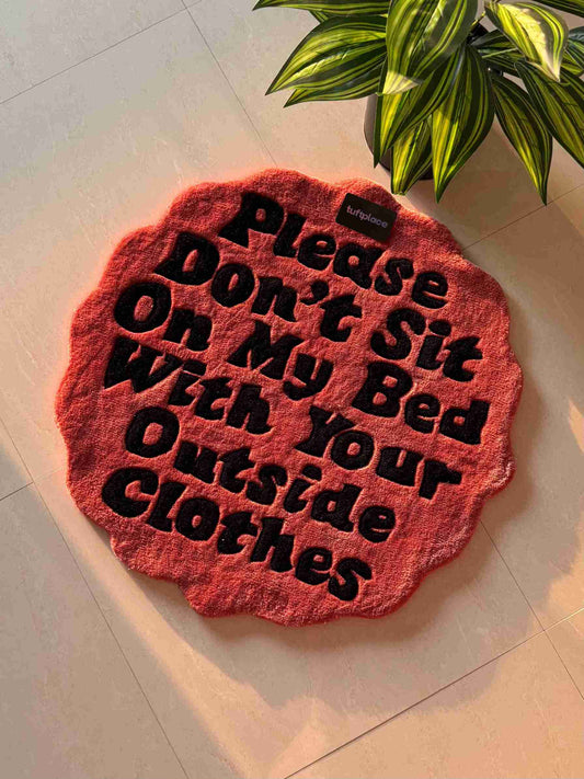 (SALE) Disclaimer Custom Rug by Tuftplace