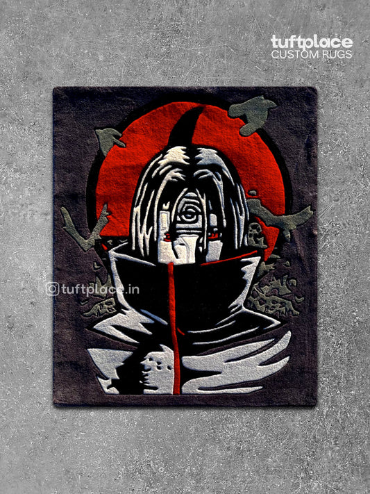 Itachi Anime Custom Rug by Tuftplace