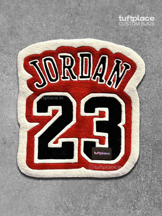Jordan 23 Custom Rug by Tuftplace