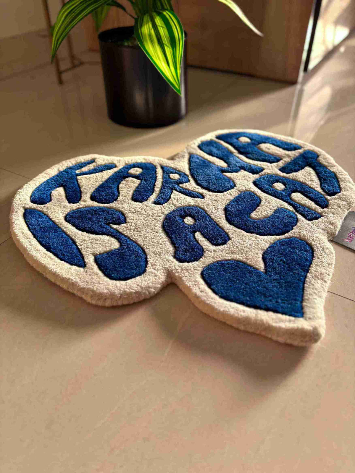 Karma Is a Cat Custom Rug by Tuftplace