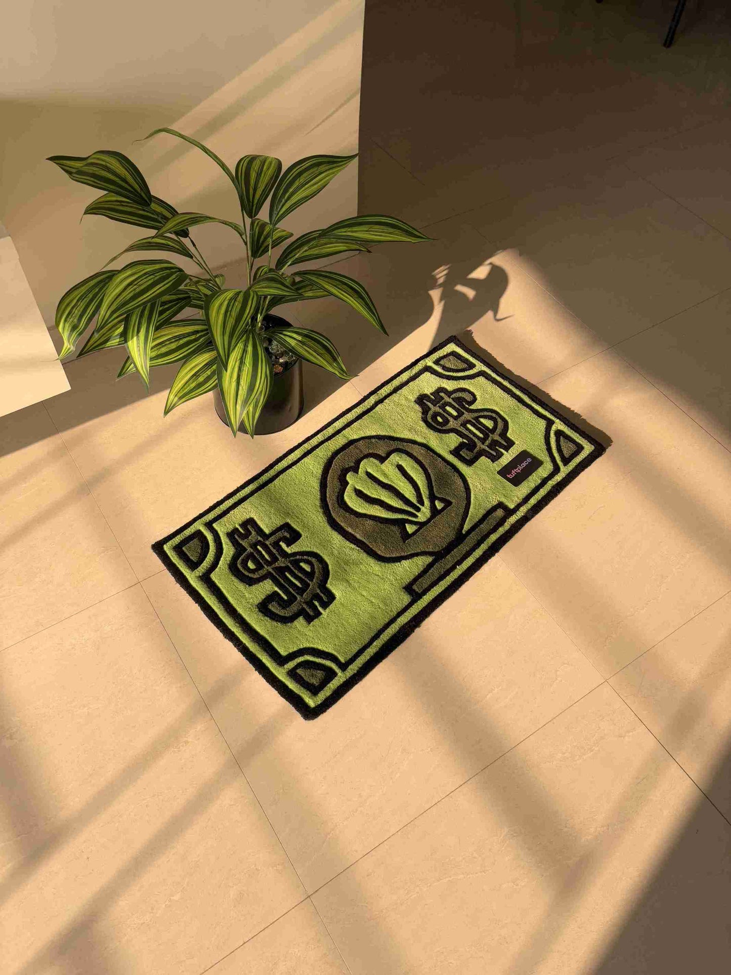 Krabby Dollar Custom Rug by Tuftplace
