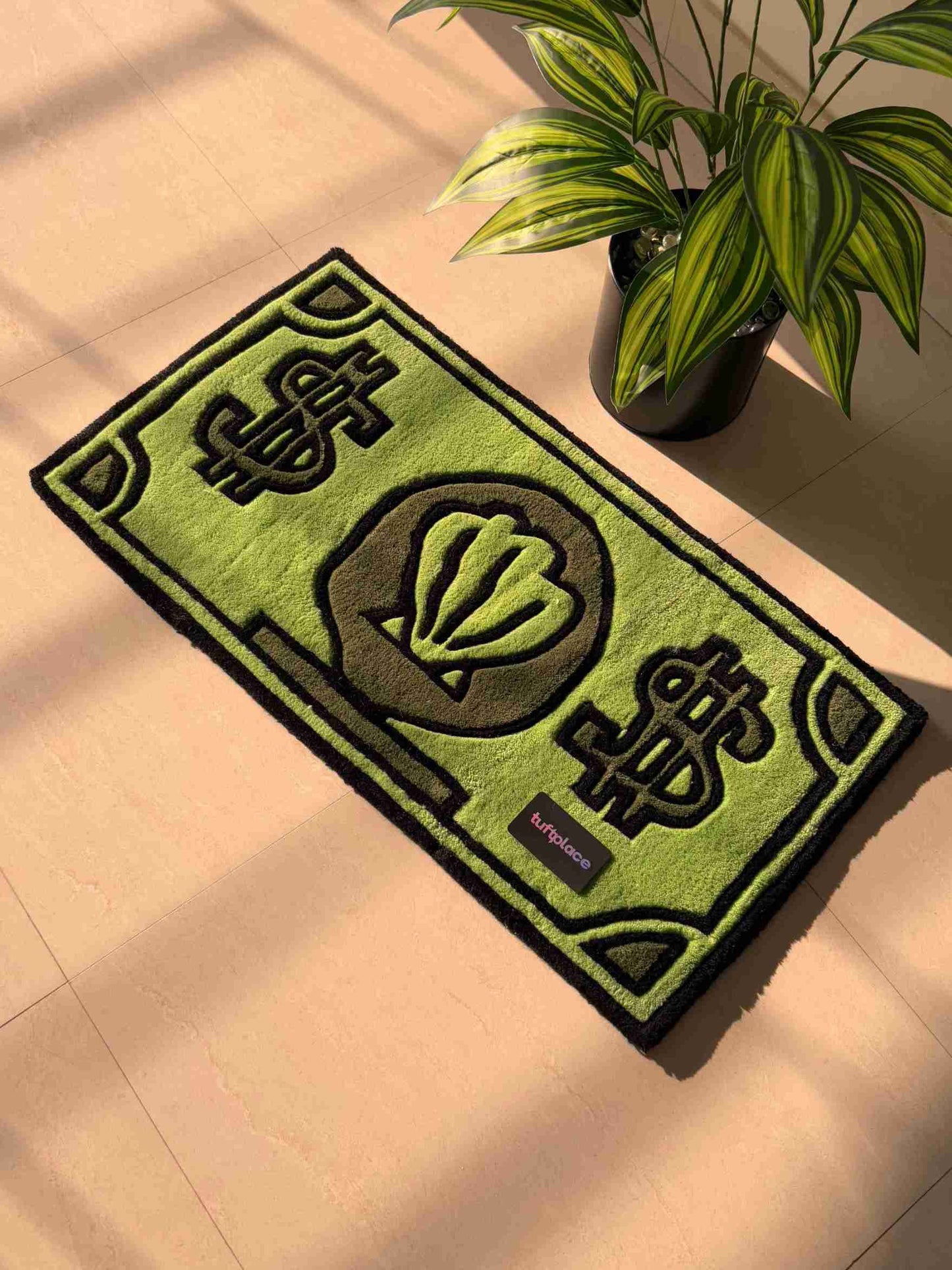 Krabby Dollar Custom Rug by Tuftplace