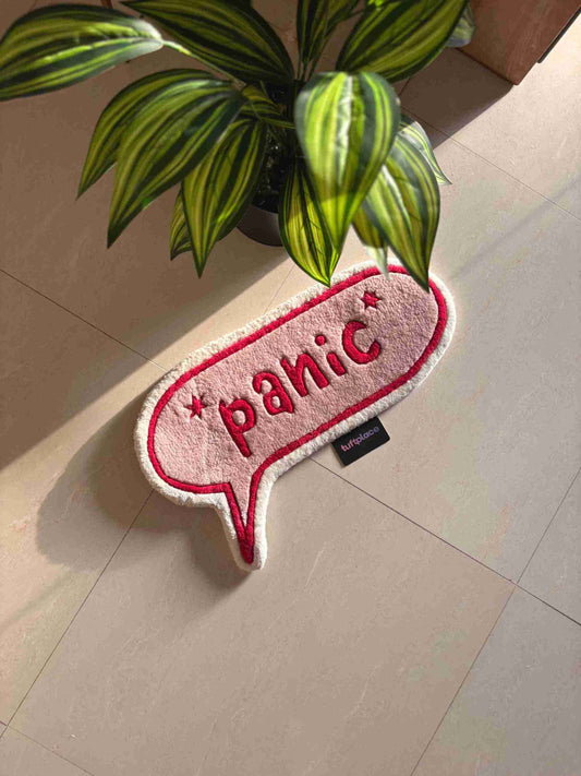 Panic Quirky Custom Rug by Tuftplace