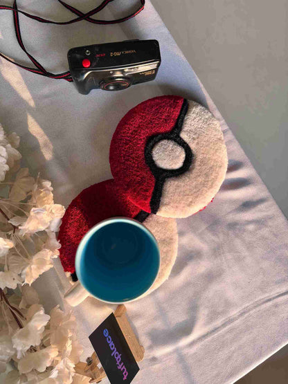 Poke Ball Tufted Coasters