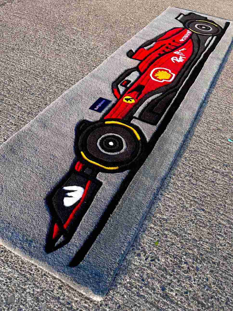 (SALE) Scuderia Custom Rug by Tuftplace