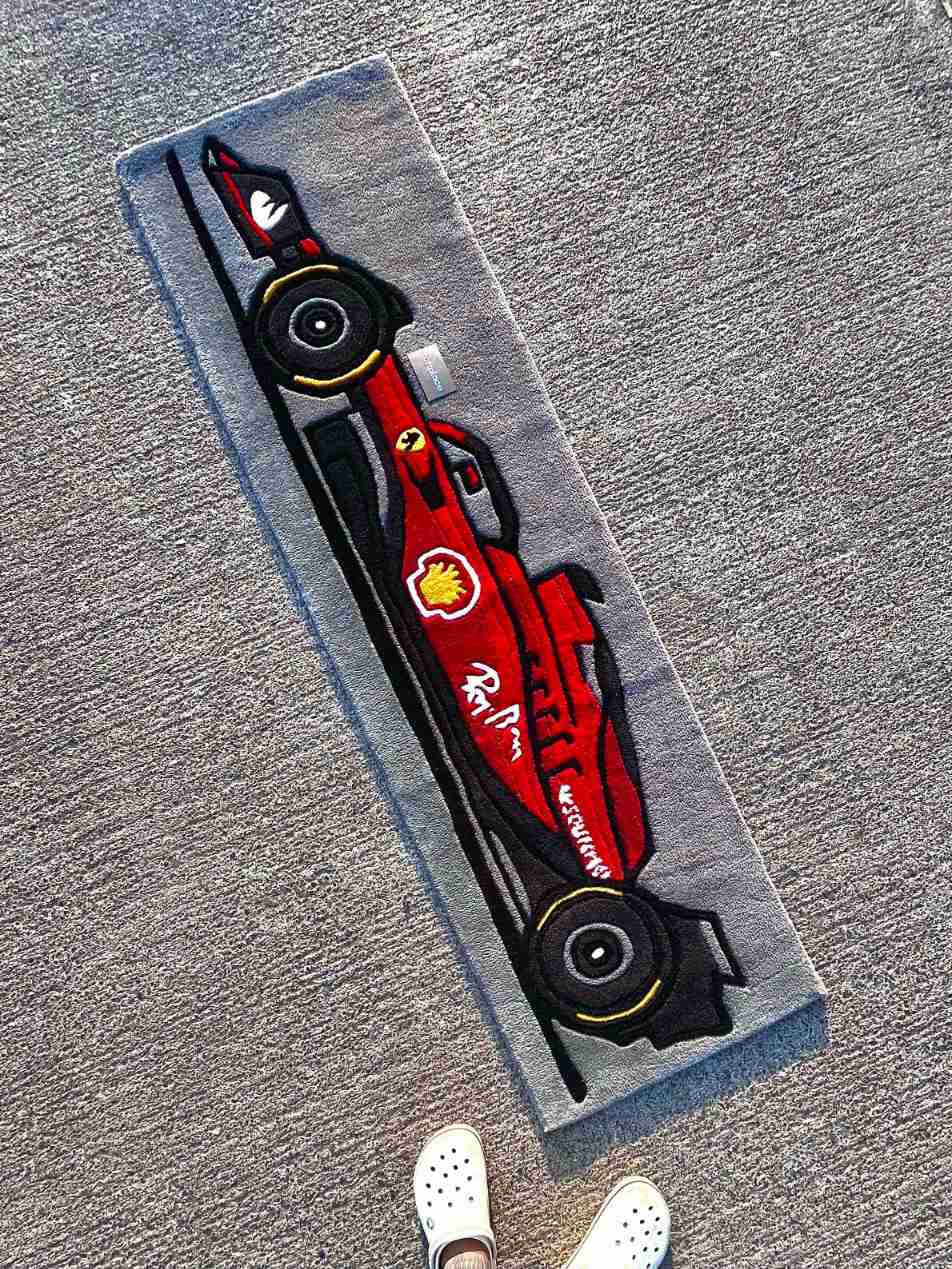 (SALE) Scuderia Custom Rug by Tuftplace