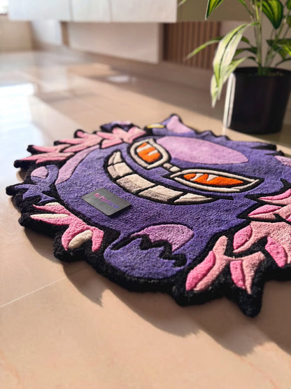 Poke Dengar Ghost Type Custom Rug by Tuftplace