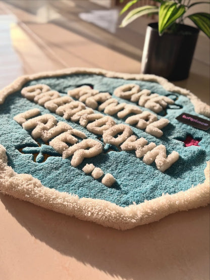 3D One Mental Breakdown Later Custom Rug by Tuftplace